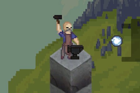 Blacksmith and Weapon Thrower