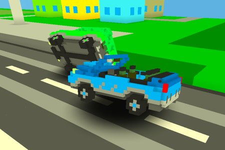 Blocky Traffic Racing