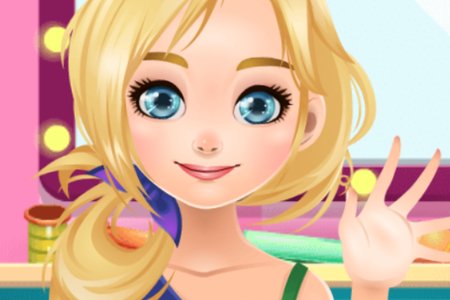 Blonde Ashley Haircut