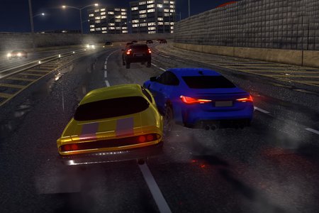 Classic City Car Driving: 1980s