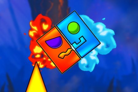Fire and Water: Geometry Dash
