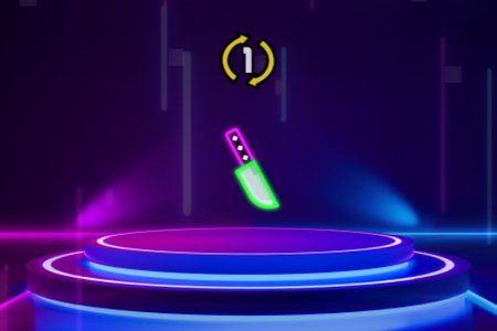 Flippy Knife Neon