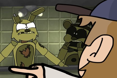 FNF: Bite D-Sides But It's 5 AM at Freddy's Cover