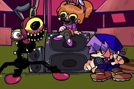 FNF: D-Side (incl. WEEK 5 & Mighty Sonic)