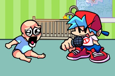 FNF VS Baby Blue Brother [WEEK 4 UPDATE]