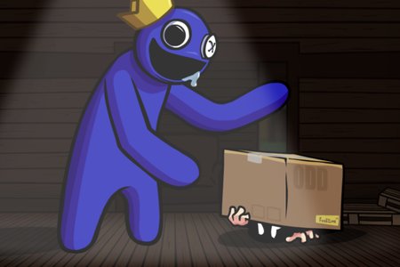 FNF VS Blue from Rainbow Friends