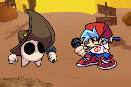 FNF VS Egboi from Tower Heroes: Being Dumb Funkin'