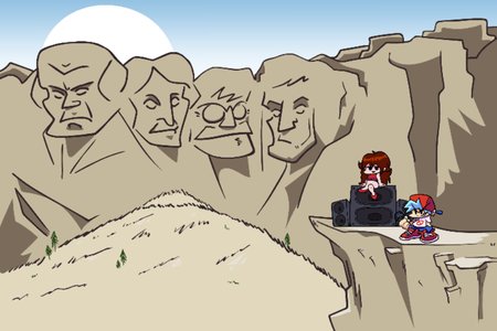 FNF VS Father Foundest (Presidents' Day)