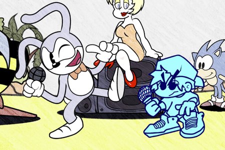 FNF VS Feels the Rabbit: Feelin' Good