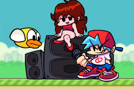 FNF VS Flappy Bird: Mobile Mania ONLINE (Friday Night Funkin')