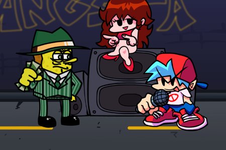 FNF VS Gangsta SpongeBob (Friday Night Funkin')
