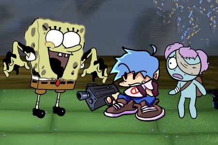 FNF VS High Effort Pibby SpongeBob