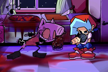 FNF VS Peppa Pig Creepypasta: Bacon Night