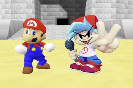 FNF VS SMG4 Mario: Bloopers