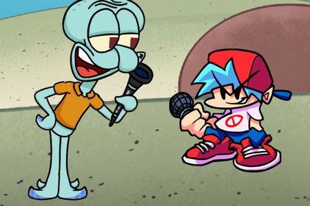 FNF VS Squidward ONLINE FULL-WEEK (Friday Night Funkin')