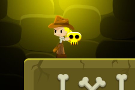 Lara and the Skull Gold