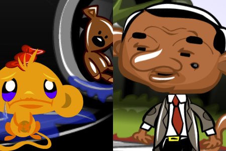 Monkey GO Happy 962: Monkey Mr. Bean