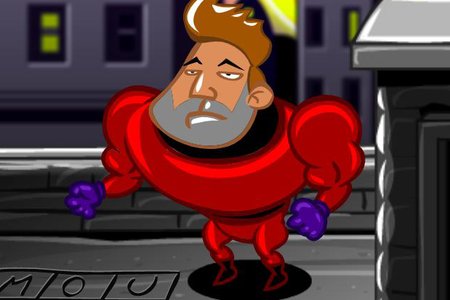 Monkey GO Happy: Stage 351 — Superhero Theme