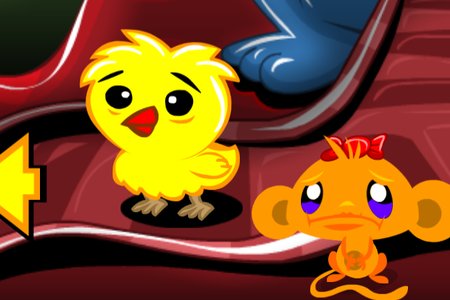 Monkey GO Happy: Stage 413 — Easter Egg Hunt