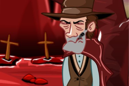 Monkey GO Happy: Stage 439 — Western Theme