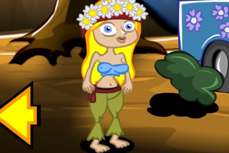 Monkey GO Happy: Stage 499 — Hippie