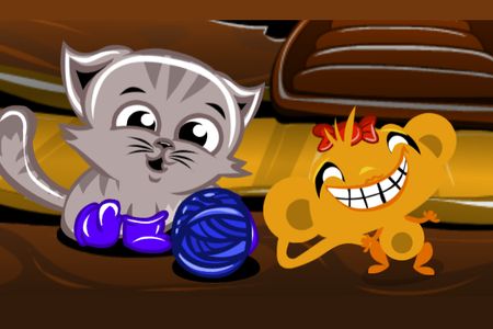 Monkey GO Happy: Stage 505 — Kittens in Mittens