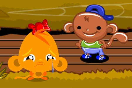 Monkey GO Happy: Stage 555 — Monkeylympics