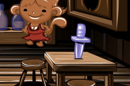 Monkey GO Happy: Stage 663 — Lucky Luke