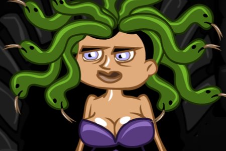 Monkey GO Happy: Stage 750 — Monkeys Meet Medusa