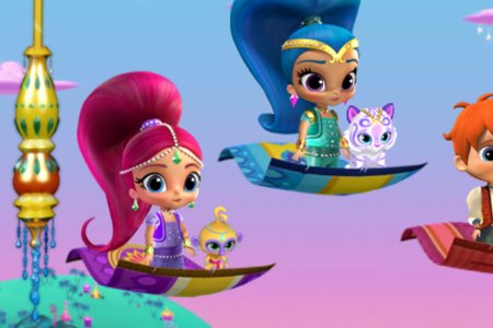 Shimmer and Shine: The Great Zahramay Falls Race