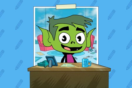 Teen Titans Go! How to Draw Beast Boy