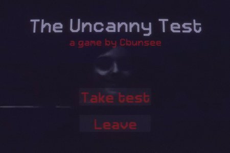The Uncanny Test